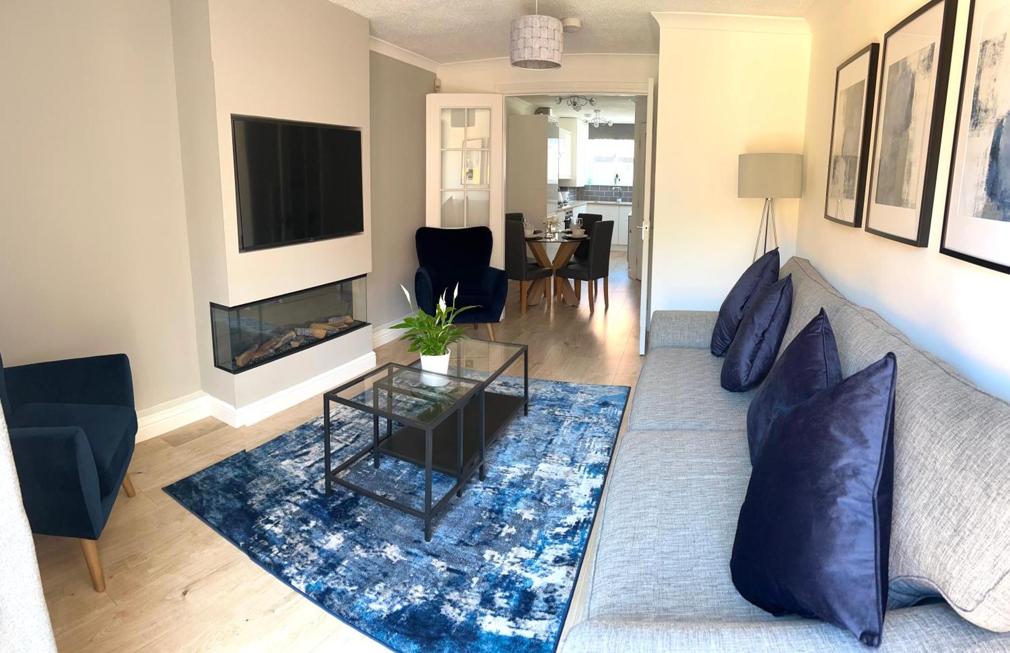 Corstorphine Townhouse: Spacious Near Murrayfield With Garden Holiday home